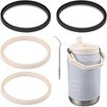 Replacement Gasket Rings Compatible with Stanley IceFlowï¼Œ4 Pack Suitable for Stanley IceFlow 40oz/64 oz/90oz Replacement Cover Sealing Gasket