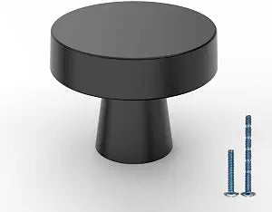 10 Pack Matte Black Cabinet Knobs, Kitchen Knobs