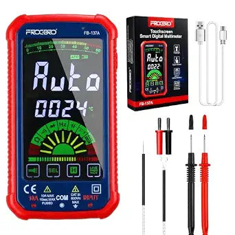 Digital Multimeter 6000 Counts True RMS Auto Ranging AC/DC Voltage Tester
