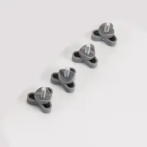 4 Pcs Knob arc Washer Replacement for Toilet Safety Rail
