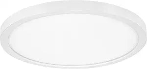 Maxxima 14 in. White LED Flush Mount Ceiling Light, 2500 Lumens, 5 CCT