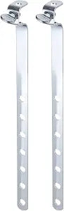 uxcell 2Pcs Sink Drain Extension Rod, 8.66 Inch Extension Rod Converter Iron Vertical/Horizontal Pull Rods for Bathroom Sink Drain Replacement Parts