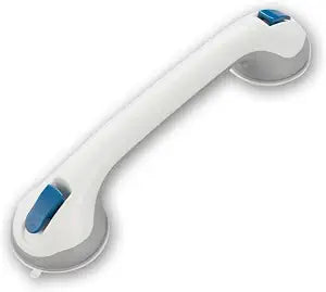 Grab Bars for Bathtubs and Showers, Suction Cup Shower Handle, Removable No Drill Bathroom Safety Assist Grip, Tool Free Install for Seniors and Adults, Shower, Tub, Toilet, RV, 1 Pack
