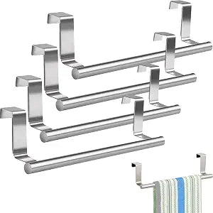 4Pcs Towel Rack for Cabinet