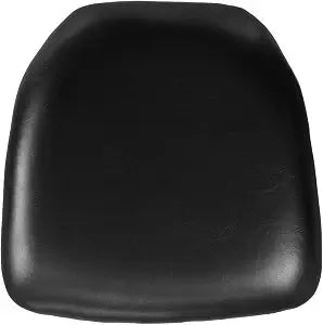 Flash Furniture Hard Black Vinyl Chiavari Chair Cushion