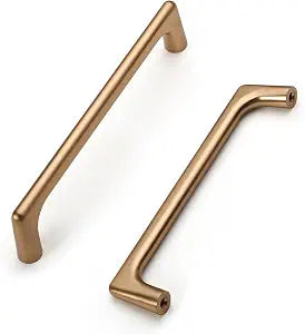 9BUILD 10 Pack Champagne Bronze Cabinet Pulls 5 Inch Kitchen Cabinet Handles Cabinet Hardware Kitchen Handles for Cabinets Cupboard Handles Dresser Pulls Drawer Handle