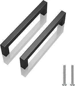 Matte Black 5 Inch Cabinet Handles, 30 Pack Cabinet Pulls