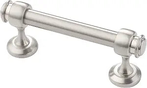 Alzassbg 3" Brushed Satin Nickel Cabinet Pulls and Handles 5 Pack, AL3082SN