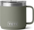 YETI Rambler 14 oz Ceramic Lined Stackable Mug, Pampa Green
