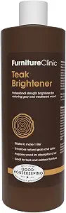 Furniture Clinic Teak Brightener, Enhances Natural Color and Shine