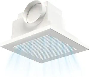 Ultra Quiet Bathroom Exhaust Fan,1.0 Sones, 100 CFM, Energy Efficient