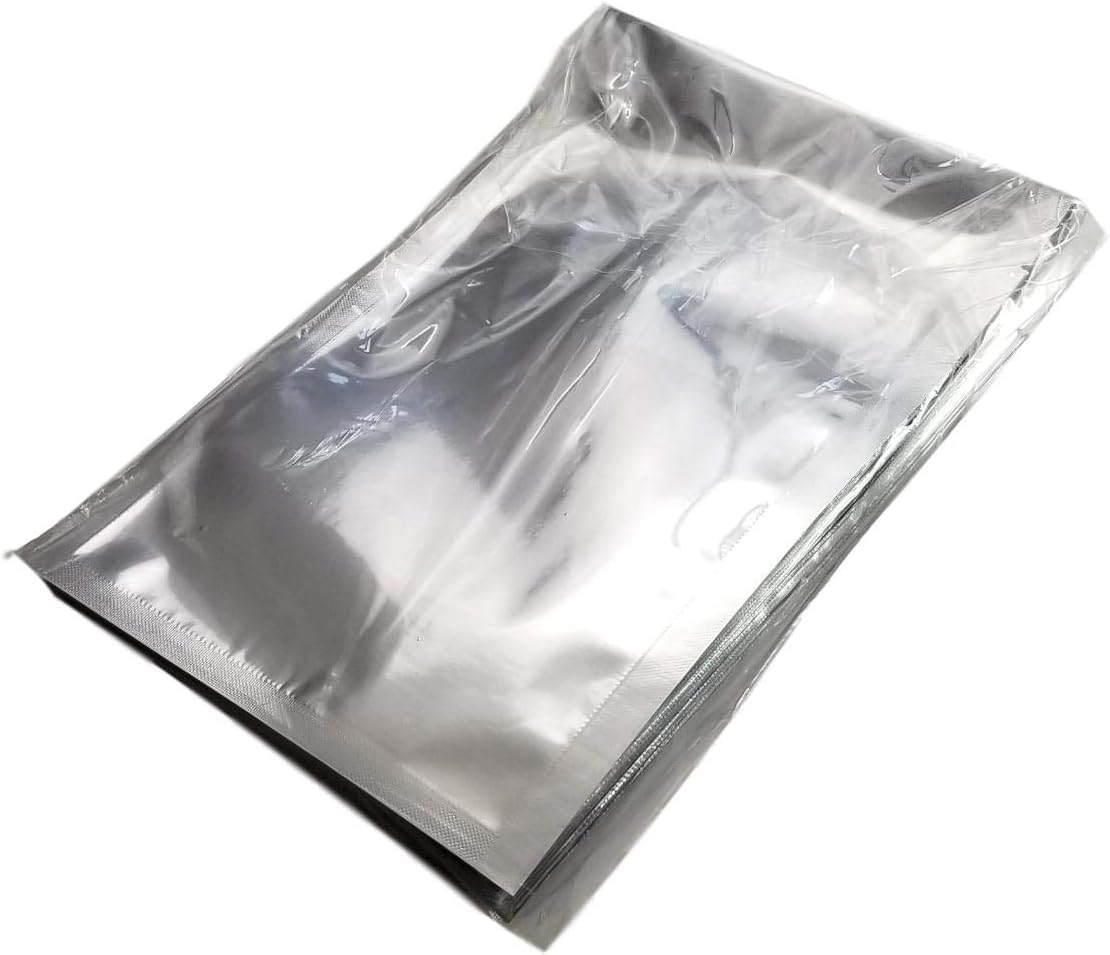 6" x 10" SteelPak Textured/Embossed Mylar Aluminum Foil Vacuum Sealer Bags