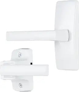 Wright Products Lena Lever Latch, Surface Mount Storm & Screen Door, White