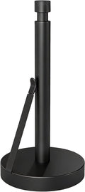 YUMORE 4.2lbs Heavy Duty Paper Towel Holder Countertop Weighted Base Black
