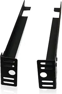 Kings Brand Furniture Bed Frame Footboard Extension Brackets Set of 2 Compatible with Twin, Full, Queen, King Sizes