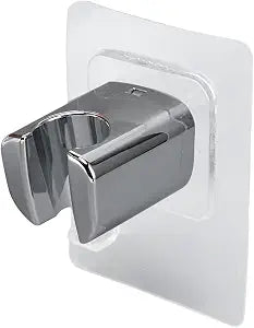Adhesive Shower Sprayer Holder, Adjustable Bidet Mounting Bracket, No Drill Plastic Bathroom Accessory for Home Hotel Use
