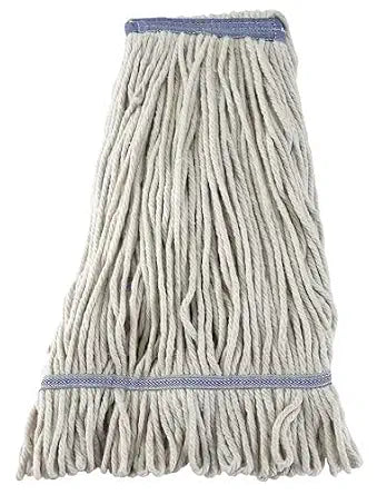 Winco 24 oz White Mop Head, Yarn, Looped End
