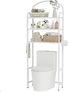 3 Tier Over The Toilet Storage Rack, Bathroom Organizer