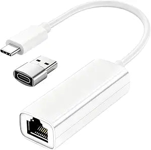 Ethernet to USB C,USB C to Ethernet Adapter,100Mbps to USB C 2.0,Network Adapter for Laptop Computer,Desktop Computer,MacBook Pro