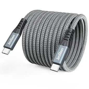 15ft USB C Cable with 20Gbps High Speed Data Transfer/240W Charging/4K@60Hz