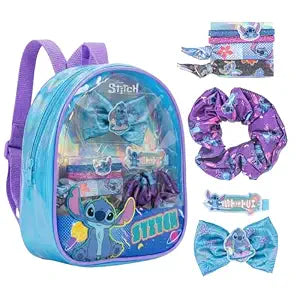 Stitch Mini Bag Hair Accessories Set with Bows, Clips & Hair Ties