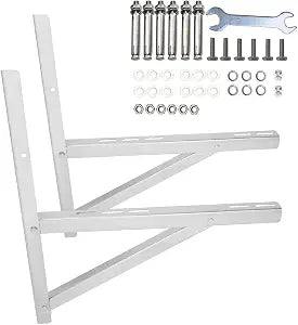 Mini Split Wall Mounting Bracket for 9000-36000 BTU Triangular Load 360 lbs