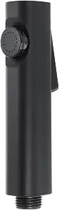 uxcell Bidet Sprayer, Pressurized Handheld Bidet Sprayer for Toilet, Jet Spray Bidet Attachment Bidet Toilet Sprayer Head for Kitchen Bathroom Toilet Flushing Washing, Black