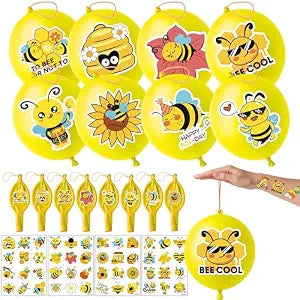 72 Pcs Bee Party Favors for Boys Girls Birthday