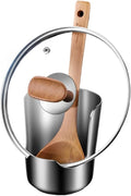 Multifunctional Kitchen Utensil Holder,Spoon and Lid Rest for Stove Top Heavy Duty Vertical Stainless Steel Utensil Holder,Space-Saving Rack Stand for Apartments RV Campers Home (201 material, 1pcs)