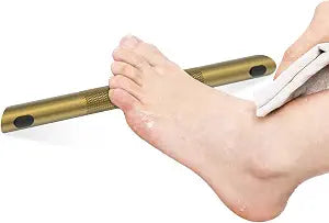 BWE Antique Brass Shower Foot Rest Bar Corner Shower Foot Rest Shaving Leg