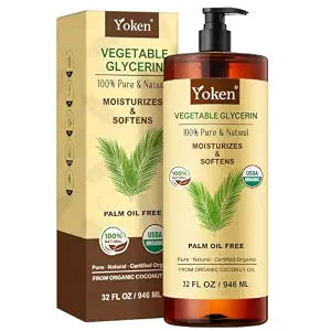 Organic Glycerin Vegetable Glycerine 32 fl oz USDA Certified Liquid Vegetal
