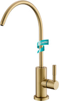 Kicimpro Water Filter Faucet for RO System, Non-Air Gap, Gold Finish