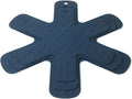 Calphalon Prime Trivet Set, 3-Piece Silicone Trivets, Pan Protectors, High-Heat Resistant Non-Slip Cookware Protectors for Countertop Protection and Cookware Stacking, Navy
