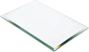 Plymor 6 x 9 inch Rectangle, 5mm Thick, Beveled Glass Mirror