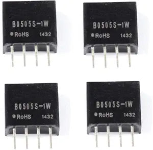 4 Pcs B0505S-1W DC-DC Isolated Converter 5V to 5V Power Supply Module 4 Pins Power Module