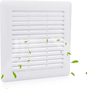 WKZO C350GN Bathroom Ceiling Fan Grille with Springs Replacement Parts for Wall-Mount Exhaust Fan or Bathroom Vent Fan Fits Models 690 693 VC305C3N VC307C2N, 695 and 696N Ventilation Fan