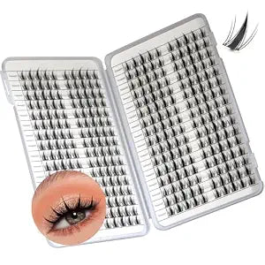 Manga Wet Set Lash Clusters, 32 Pairs Bunny Cluster Lashes