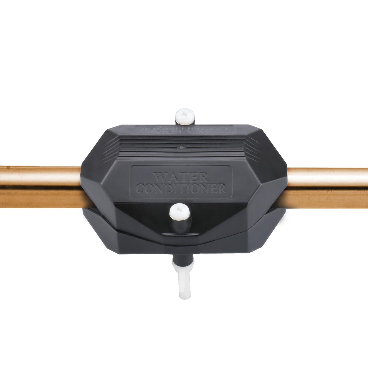 Magnetic Water Softener - Salt-Free Hard Water Conditioner | Portable, Easy Install for Home/RV/Apartments | Prevents New Sediment & Limescale