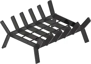 17 Fireplace Grate, Fireplace Log Holder, Wood Stove Grate, Black