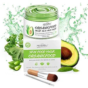 Clay Mask Avocado Dead sea Mud Mask Natural Organic Green Tea Mud Mask
