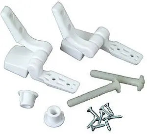 Master Plumber 479-56 White Toilet Seat Hinge Replacement Parts