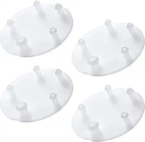 3'' Silicone Toilet Flapper Seal Replacement for Vormax Toilet Tank, Compatible with American Standard 7381424-100.0070A (4 Pack)