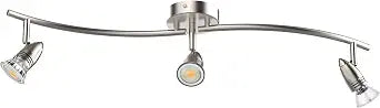 Flush Mount Track Lighting Fixtures Ceiling, 3-Light, 28 Inch