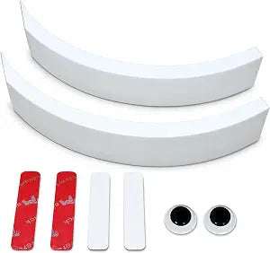 2-Inch Robotic Vacuum Bumper Extender  Anti-Stuck Guard for Robot Vacuums, Prevents Getting Trapped Under Furniture or Beds