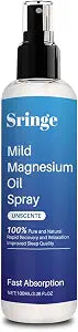 Pure Magnesium Oil Spray for Muscle Comfort, Fast-Absorbing Magnesium Spray for Daily Relaxation & Stress Support, Natural Formula, 3.38 FL OZ