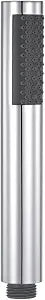 uxcell Hand Held Shower Head, 7.7" 304 Stainless Steel High Pressure Handheld Shower Wand Replacement Jet Spray for Home Toilet Bathroom Showering, (Plated, Silver)