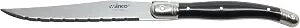 Winco Stainless Steel Steak Knife, Pointed Tip, ABS Handle (Set of 12)