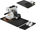 Silicone Coffee Mat for Countertop, 24x16 Inch, Black