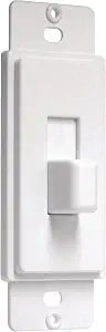 TayMac AD70W Paintable Toggle Switch Cover-Up Adapter Plate, White