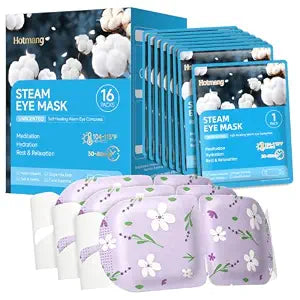 16 Pack Self Heating Steam Eye Mask, Heated Eye Masks for Dry Eyes
